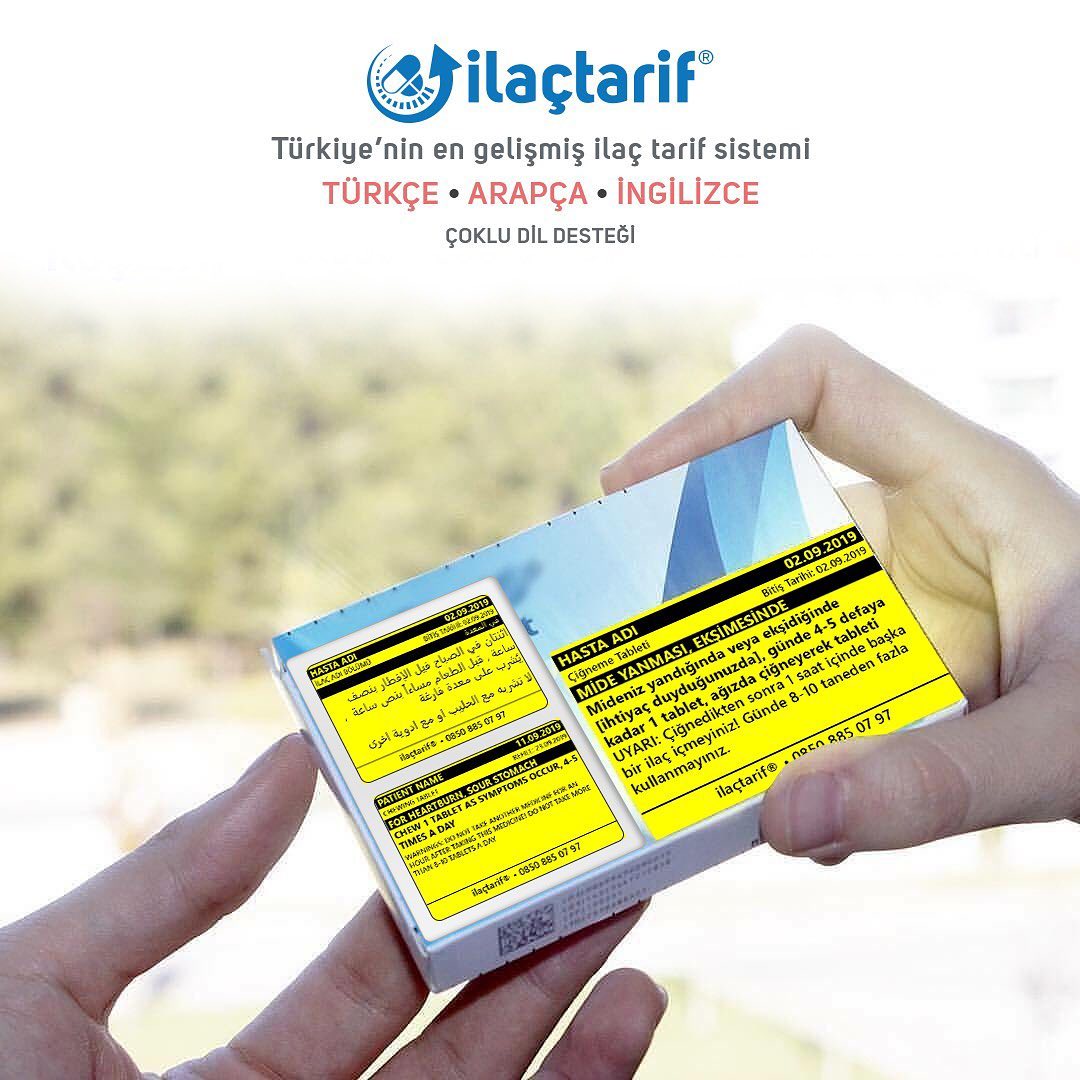 ilaçtarif® Çoklu Dil Desteği